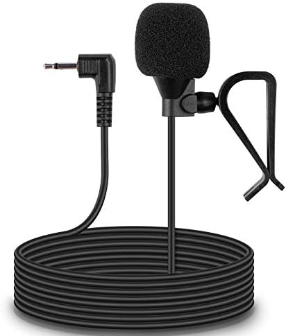 weishan Pionee Mikrofon Araba Radyo, 2.5 mm Araba Harici Mikrofon Değiştirme Pioneer Araç Bluetooth Özellikli Stereo