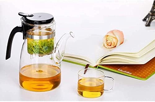Modern çaydanlıklar su ısıtıcısı çaydanlık fincan çaydanlık kupa zarif büyük kapasiteli filtre demlik çay bardağı
