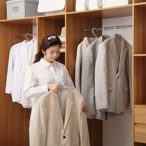 FSYSM Taşınabilir Plastik Ekran Askı Rüzgar Geçirmez Gardırop Ceket Gömlek Takım Elbise Askısı giysi saklama Raf (Renk: