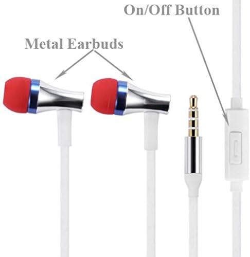 Kablolu Kulaklıklar Hi-Fi Ses Kulaklıkları Ahizesiz Mikrofonlu Kulaklık Metal Kulaklıklar ASUS Google Nexus 2 7 ile
