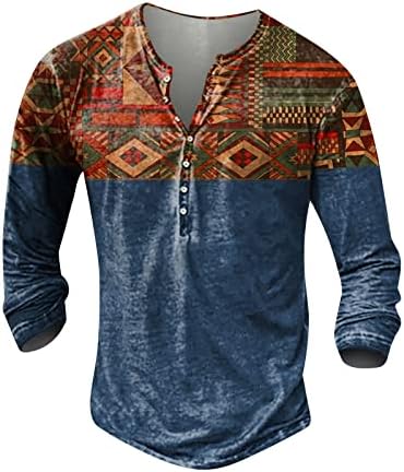 Erkek Yolculuk T Shirt Uzun Kollu Grafik ve İşlemeli Moda T-Shirt İlkbahar ve Sonbahar Baskılı Kazak