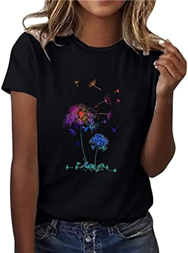 Giyim Kısa Kollu Crewneck Pamuk Grafik Salonu Üst Tshirt Kızlar için Yaz Sonbahar T Shirt G0 G0