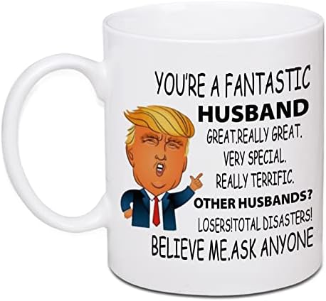 Kocası için SteadStyle Komik Kahve Kupası-Harika Bir Kocasın, Karısından Kocasına Hediyeler, Kocasına Doğum Günü Hediyeleri,