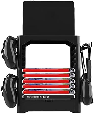 TX kız Oyun Kartı Kutusu Depolama Standı Tutucu Disk Depolama Kulesi Nintendo Anahtarı Kurulum Denetleyici Askı (Renk:
