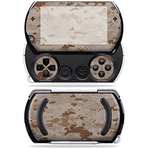 MightySkins Koruyucu Vinil Cilt Çıkartması Kapak Sony PSP Go Sistemi wrap Sticker Skins çöl kamuflajı