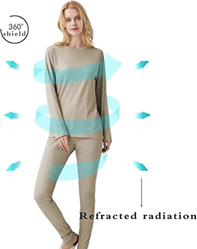 DARZYS EMF Anti-Radyasyon Giysileri Gümüş Elyaf radyasyon koruma kumaşı, Hamile Kadınlar için Radyasyondan Korunma