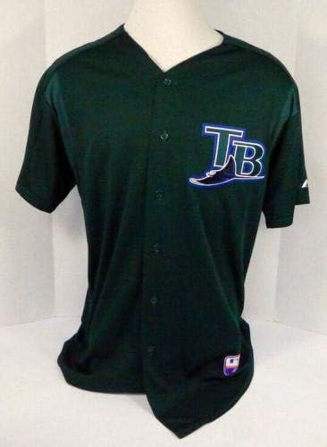 2003-06 Tampa Bay Rays 96 Oyun Verilmiş İmzalı Yeşil Forma BP ST DP05082 - Oyun Kullanılmış MLB Formaları