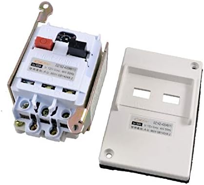 X-DREE DZ162-40 AC 660 V 32A Beyaz Plastik Panel devre kesici(Interruptor otomatik panel de plástico BLANC-O DZ162-40