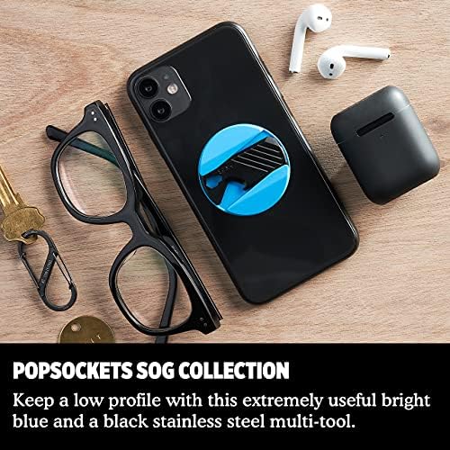 PopSockets: SOG Çok Amaçlı PopGrip, Genişleyen Kickstandlı Telefon Tutacağı, Telefon için PopSocket-Camgöbeği