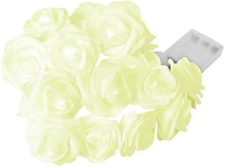 Günü düğün gül çiçek LED bahçe dize peri sevgililer dekorasyon ışıkları parti ev dekor noel ışıkları Led saçağı