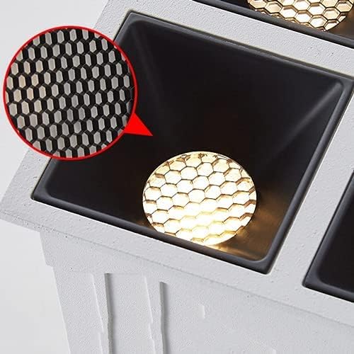 SDUYTDG 3 kafaları gömme arı örgü parlama önleyici Downlight Otel koridor lambası için 2,15 W LED aydınlatma armatürü