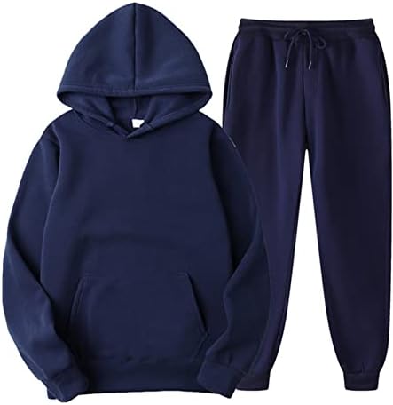 MMyydds Erkek / Kadın Spor Giyim Hoodies + Streetwear Takım Elbise, Sweatshirt, Eşofman Altı (Renk: Lacivert Takım