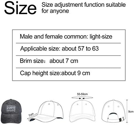 Denim Kapaklar Sevimli Kobay Beyzbol Kapaklar geniş şapka Ayarlanabilir Spor Rahat Retro Erkekler Kadınlar için Kamp