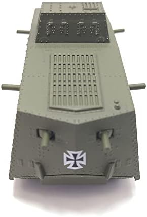 MOOKEENONE Alaşım 1: 100 Ölçekli Alman birinci dünya savaşı A7V Tankı Modeli Simülasyon Tankı Modeli Koleksiyonu için