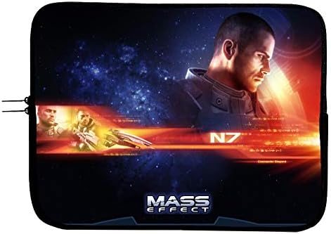 Brand3 Mass Effect Dizüstü Bilgisayar Kol Çantası Tablet Kılıfı 13 13.3 Anime Bilgisayar Çantası Dizüstü Bilgisayar