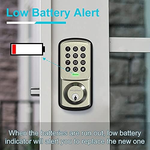 LaVıew ev güvenlik kamerası Anahtarsız Giriş Kapı Kilidi Paketi
