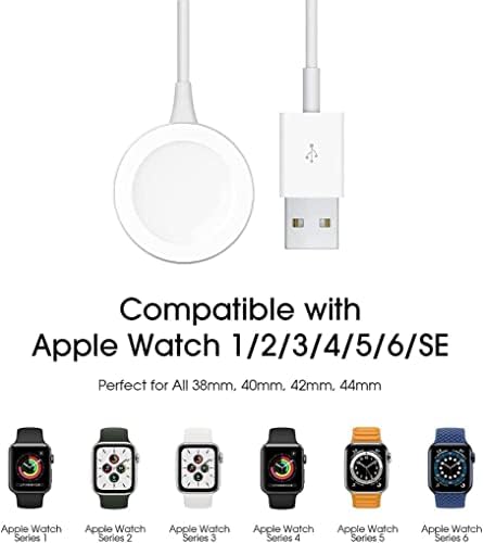 Serisi 7, SE ile uyumlu iPhone için akıllı saat Şarj Cihazı, 6, 5, 4, 3, 2, Uygun ı Şarj Cihazı, Manyetik Şarj Kablosu,