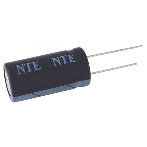 NTE Elektronik VHT820M100 Serisi VHT Alüminyum elektrolitik kondansatör, Radyal Kurşun, 105 Derece Maksimum Sıcaklık,