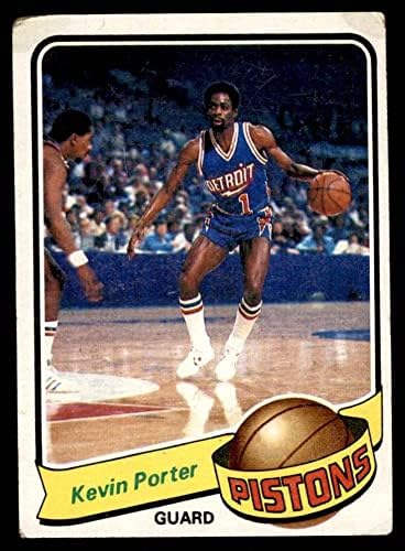 1979 Topps 13 Kevin Porter Detroit Pistons (Basketbol Kartı) VG Pistons