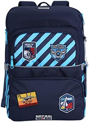 UNİKER okul sırt çantası kalem Kutusu, Dayanıklı okul çantası seti Ortaokul için, Seyahat gençler için sırt çantası,