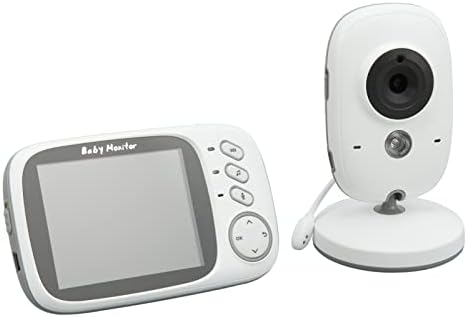 Jakoo bebek izleme monitörü Kızılötesi 3.2 inç Ekran İki Yönlü bebek izleme monitörü 2.4 G WiFi 100240V Ev için ABD