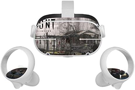Avı Showdown Korku Oyunu Oculus Quest 2 Cilt VR 2 Skins Kulaklık ve Kontrolörleri Sticker Koruyucu Çıkartma Aksesuarları