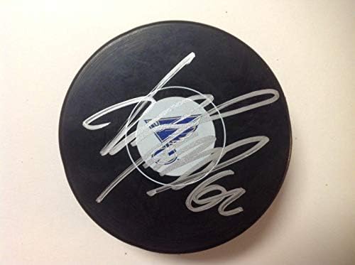Nail Yakupov İmzalı St. Louis Blues Hokey Diski a-İmzalı NHL Diskleri