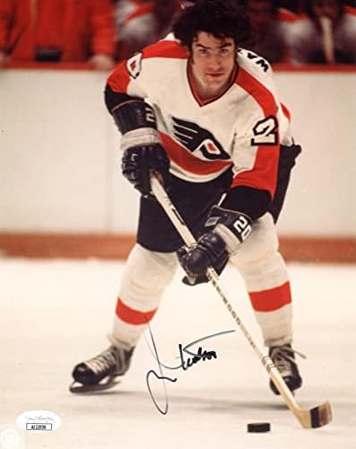 Jim Watson İmzalı 8x10 Fotoğraf Philadelphia Flyers JSA 177823-İmzalı NHL Fotoğrafları