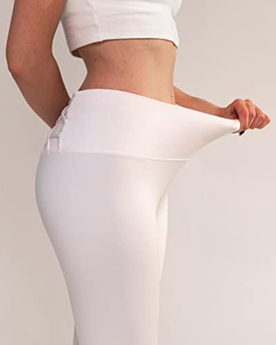 VEE Yüksek Bel Yoga Pantolonu - Kadın Yüksek Belli Karın Kontrol Taytı - Gizli Cepli 4 Yollu Streç Yoga Taytı