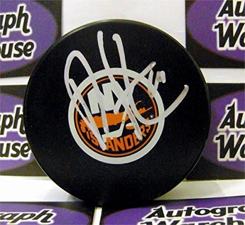 Ryan Strome imzalı hokey diski (New York Islanders SC) - İmzalı NHL Diskleri