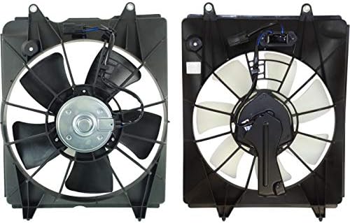 UGJGXAI Radyatör Soğutma Fanı w / A / C Kondenser Fanı 2010-11 Sol ve Sağ