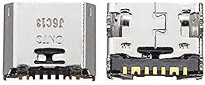 2X mikro usb Konektörü şarj istasyonu Soket Samsung Galaxy Tab için T111 T113 T280 T560 T561 T580 T585