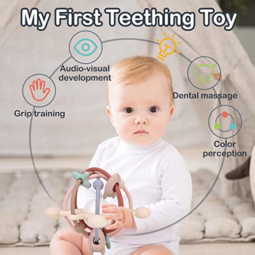Bebek Diş Kaşıyıcı Oyuncak, Bebek Duyusal diş çıkartma oyuncakları Tutmak kolay Diş Kaşıyıcı, Bebek Çiğnemek Oyuncaklar
