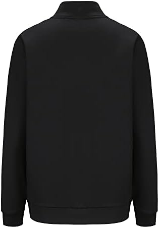 GRAMVAL erkek Parça Ceketler Orta Ağırlık Tişörtü Tam Zip Up Mock Boyun Uzun Kollu Üstleri Cep