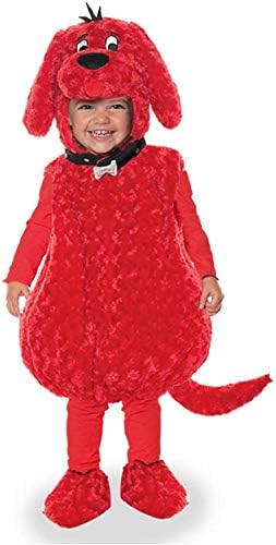 UNDERWRAPS Yürümeye Başlayan Clifford Büyük Kırmızı Köpek Kostüm Göbek Bebekler