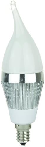Sunlite CFW/3LED/3 W/WW/S LED Çok volt 3 watt Şamdan Bazlı avize lamba, Sıcak Beyaz Renk