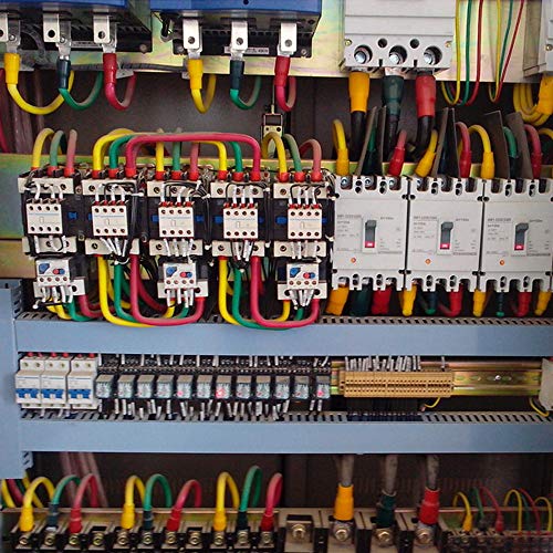 ESUPPORT 100 Adet Sarı Bakır Halka İzoleli Terminaller Konnektörler 10-12 Ga Sıkma Tel Elektrik Kablosu Kiti Hızlı