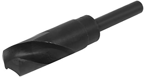 Aexit 28mm kesici alet tutucusu Çapı 1/2 inç Düz Matkap Delik HSS 6542 Büküm Matkap Ucu Siyah Model: 53as357qo444