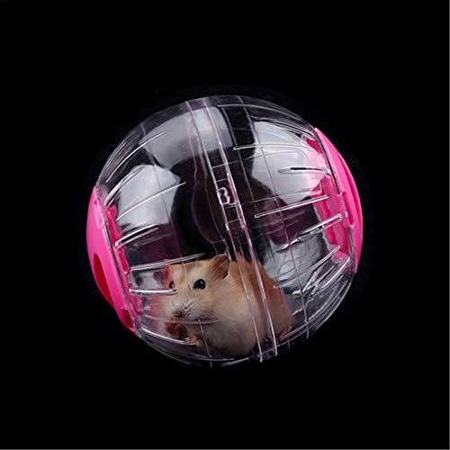 Teerwere Koşu Hamster Tekerlek Hamster Egzersiz Topu Çok Fonksiyonlu Plastik Koşu Topu Standı ile Aktivite mini bilya