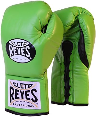 Cleto Reyes Resmi Lace Up Yarışması boks eldiveni-Narenciye Yeşili