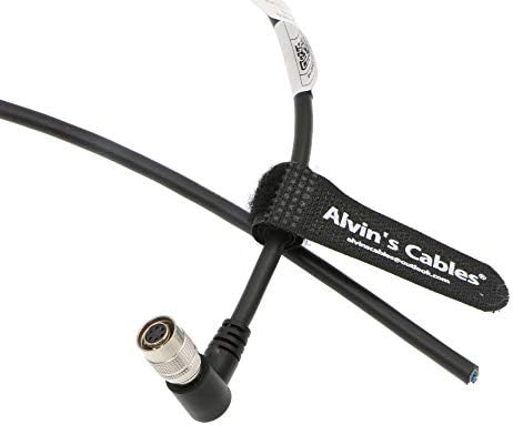 Alvin'in Kabloları Tetik Strobe PWS Kablosu TIS GigE Kamera Hirose 6 Pin Dişi Dik Açı Açık Uçlu Kablo Basler 1M