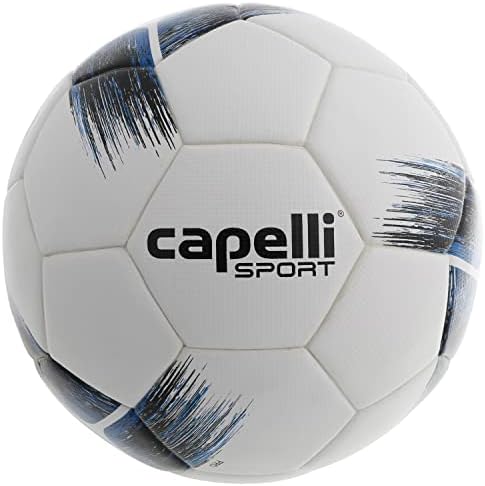 Capelli Spor Tribeca Strike Pro FIFA Kalite Pro Futbol Topu - Boyutu 5, Gençlik ve Yetişkin Futbolcular için, Mavi
