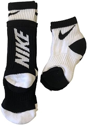 Nike Boy's Quarter & Crew Çorap 2'li Paket
