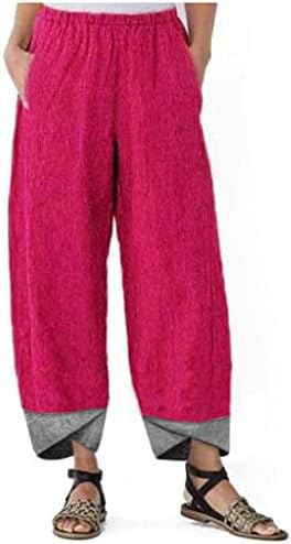 Genç Kızlar Düz Bacak Pantolon Grafik Pantolon Gençler için Keten Brunch Yaz Sonbahar Pantolon 2023 Elbise Moda YE