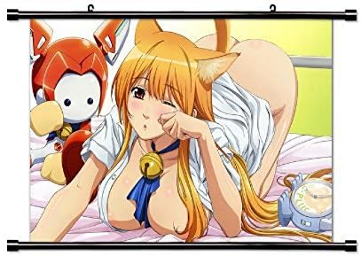 Anime aile Ev Dekor Japon Poster Duvar Kaydırma Kedi Gezegen Cutie 8060 CM