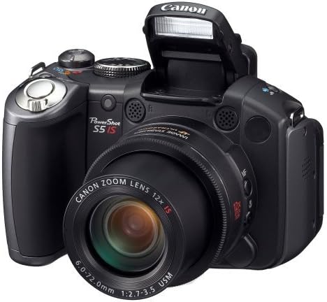 Canon PowerShot Pro Serisi S5 IS 12x Optik Görüntü Sabitleme Zumlu 8.0 MP Dijital Fotoğraf Makinesi (ESKİ MODEL)